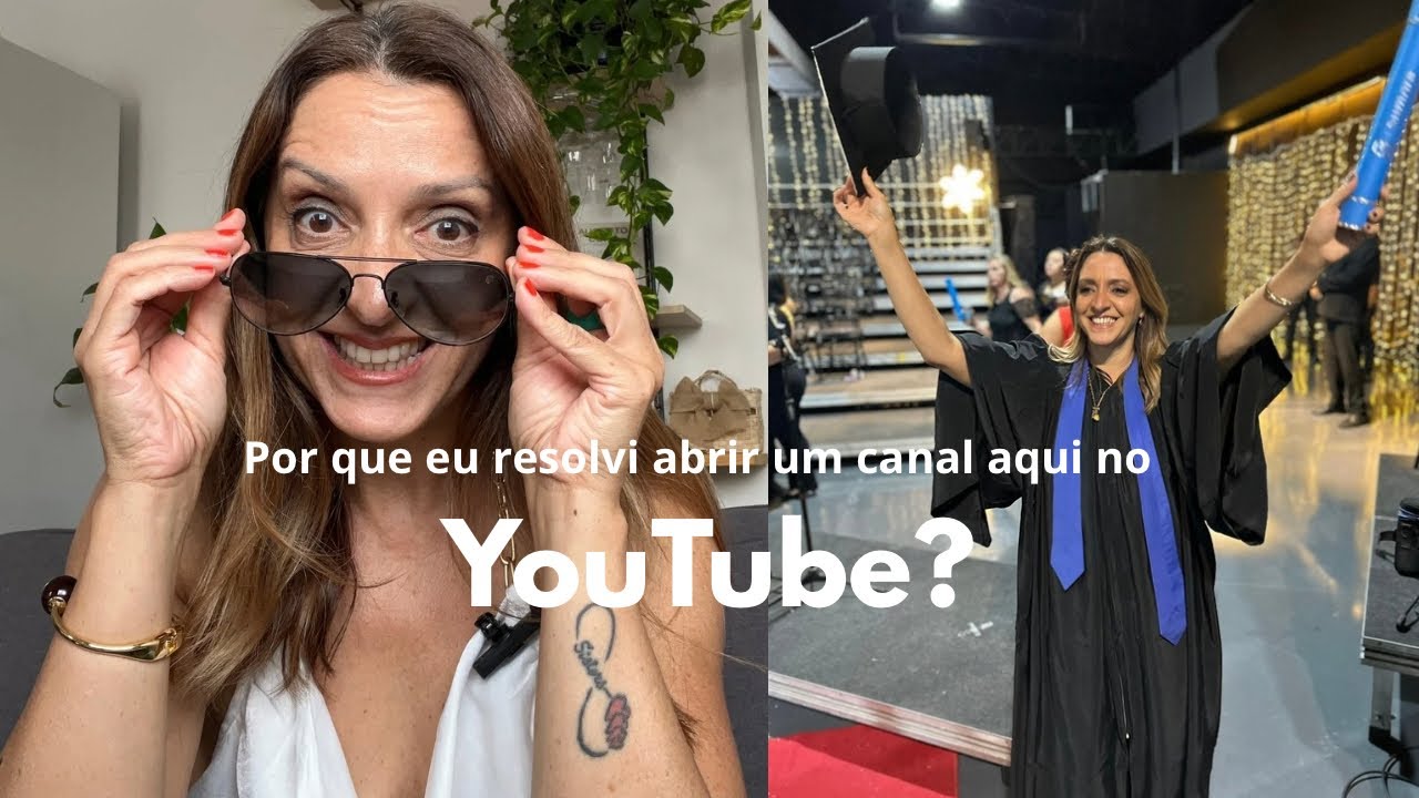 Por que eu resolvi abrir um canal aqui no YouTube?