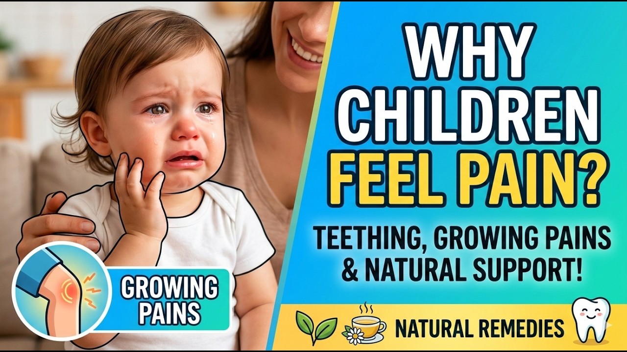 Why Children Experience Growing Pains and How to Naturally Support Their Recovery