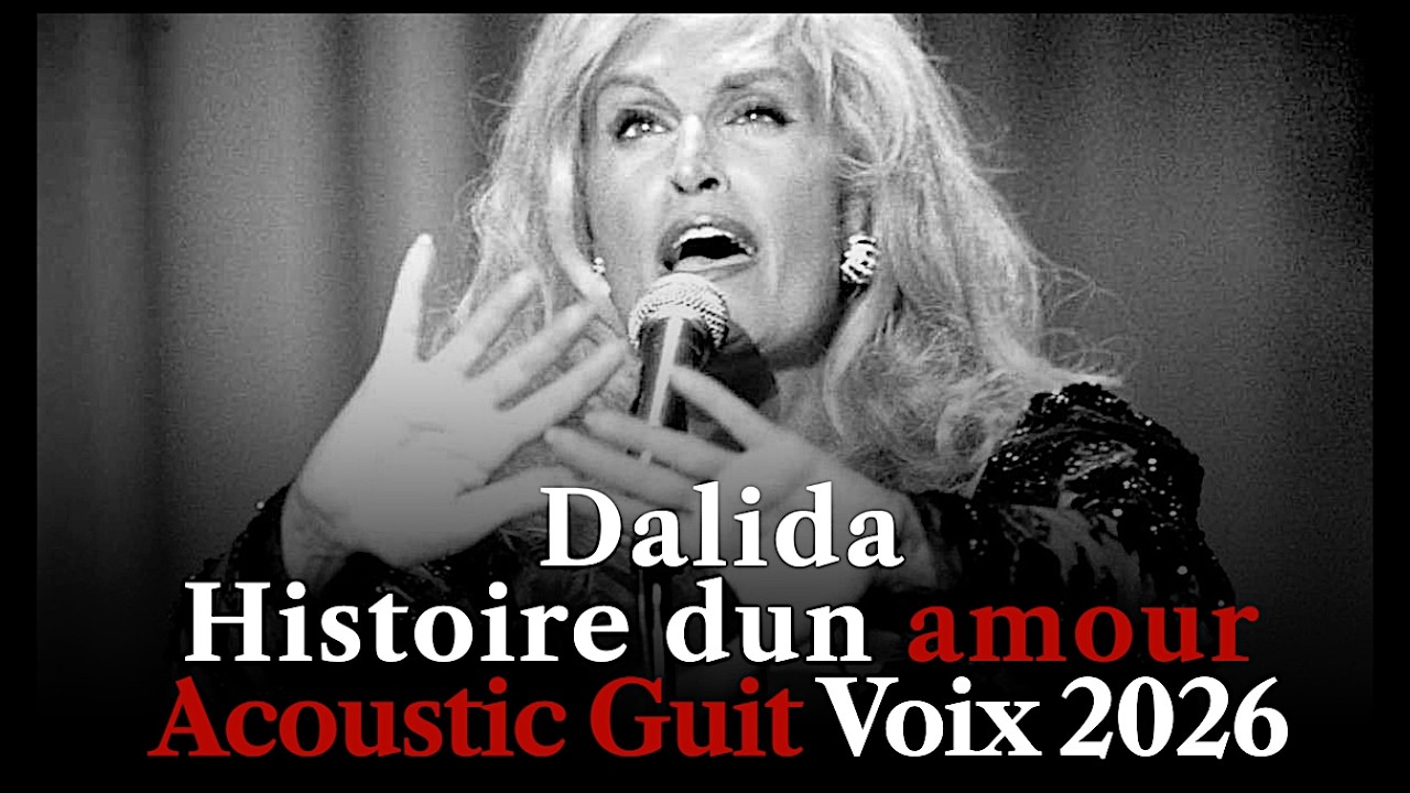 Dalida - Histoire dun amour - Guit Voix Acoustic 2026