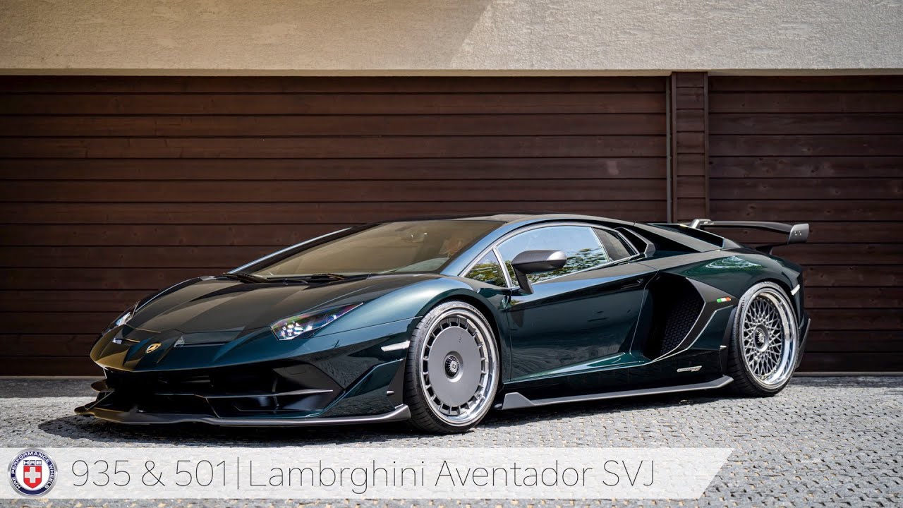 【bond shop Nagoya】Lamborghini Aventador SVJ on HRE Wheels【4K】