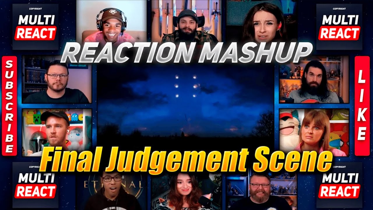 Arishem's Final Judgement Scene Eternals Reaction Mashup