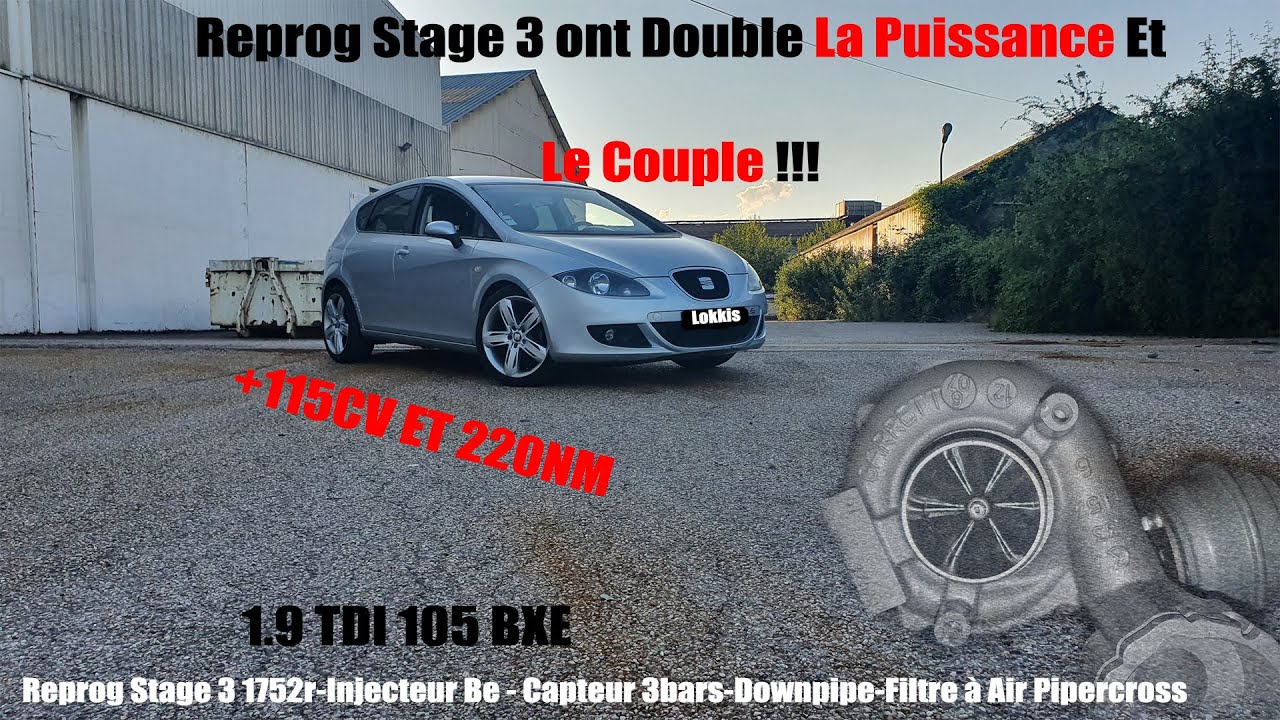 Je Reprogramme ma Voiture, On Double la Puissance et le Couple!! 1.9TDI 105 BXE GVperf Skillaturbos