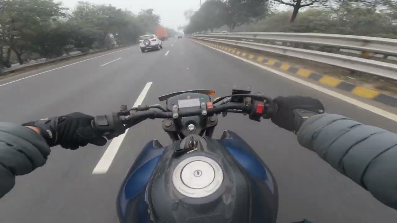 Yamaha FZ V3 January Ride POV EP.4 | Winter City Ride