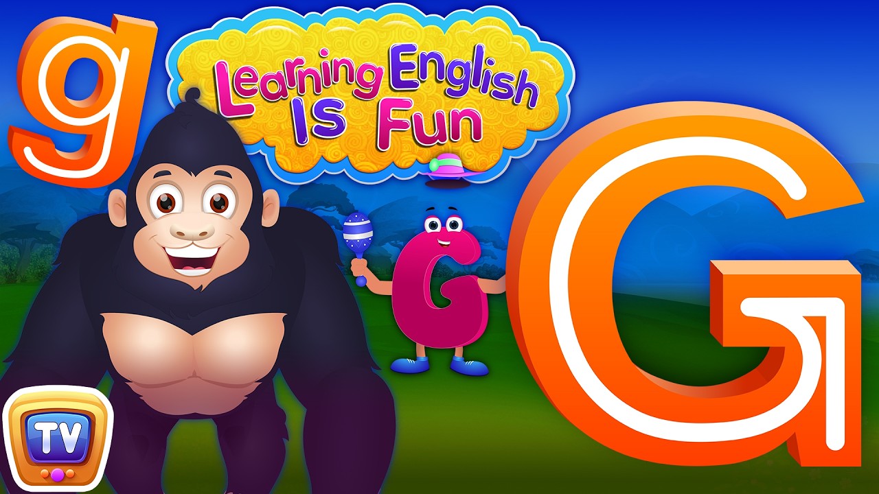 Learning English Is Fun&trade; | Alphabet &ldquo;G&rdquo; | ChuChu TV Phonics & Words Learning For Preschool Children
