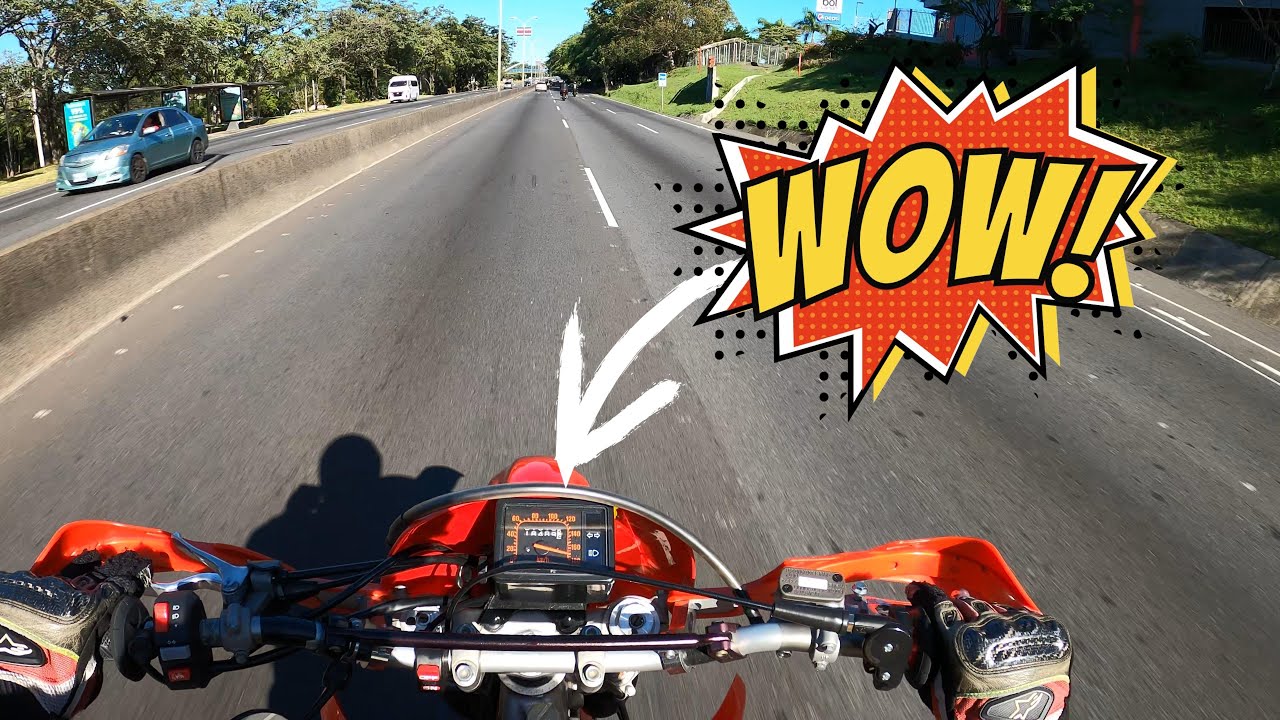 XR650R at 110mph on the freeway and hanging out with XR's 250R, 400R, 600R, 650L and CRF450R/X