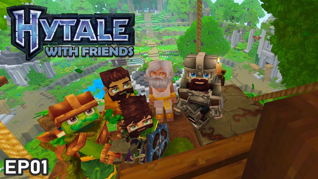 We Found Hytale's SECRET LOCATION! | Episode 1 | Hytale with Friends