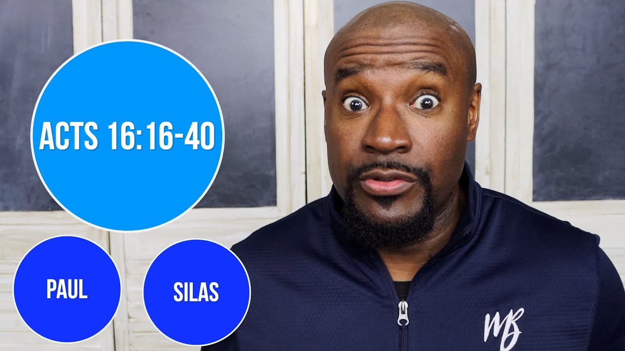 Online Sunday School Bible Lesson For Kids | Paul & Silas Acts 16:16-40