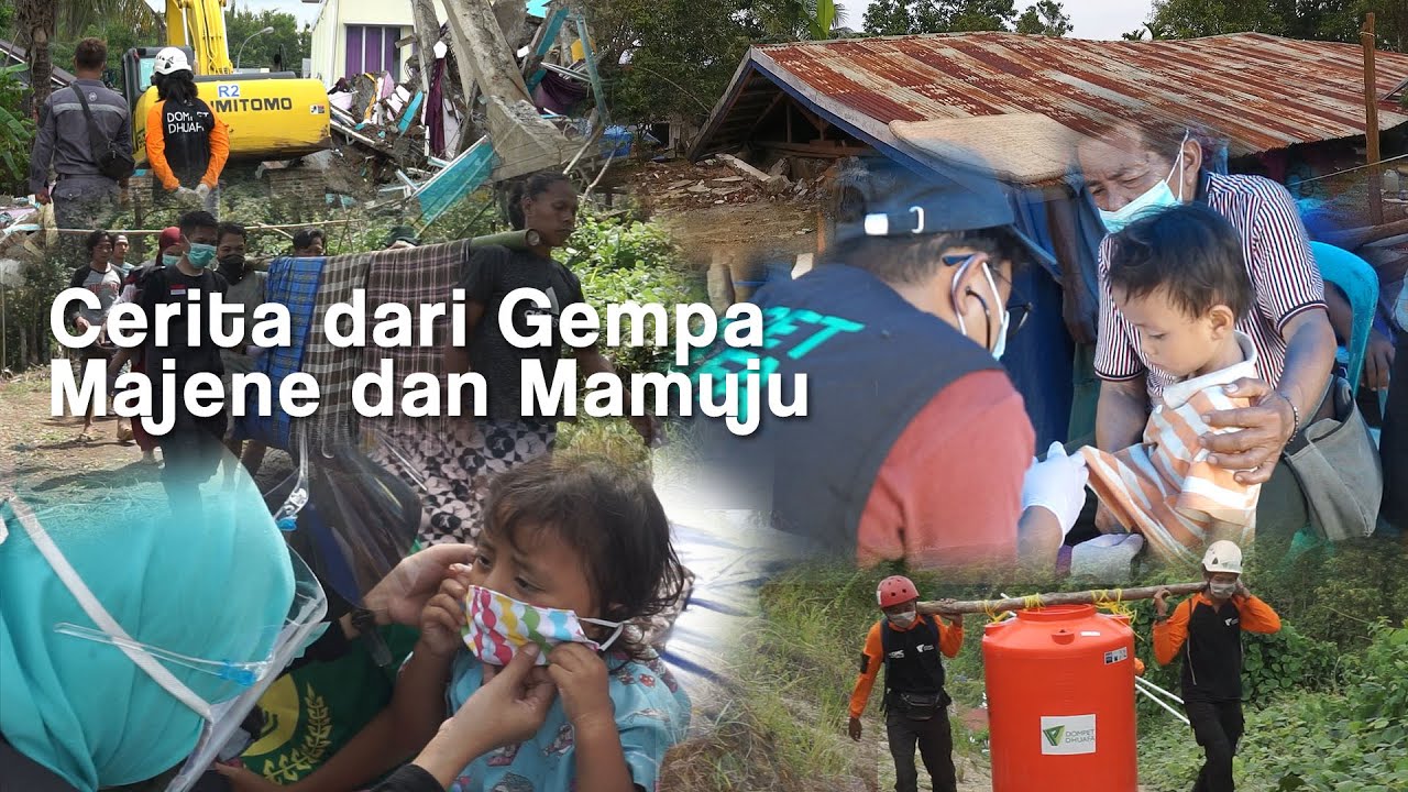 Cerita dari Gempa Majene dan Mamuju