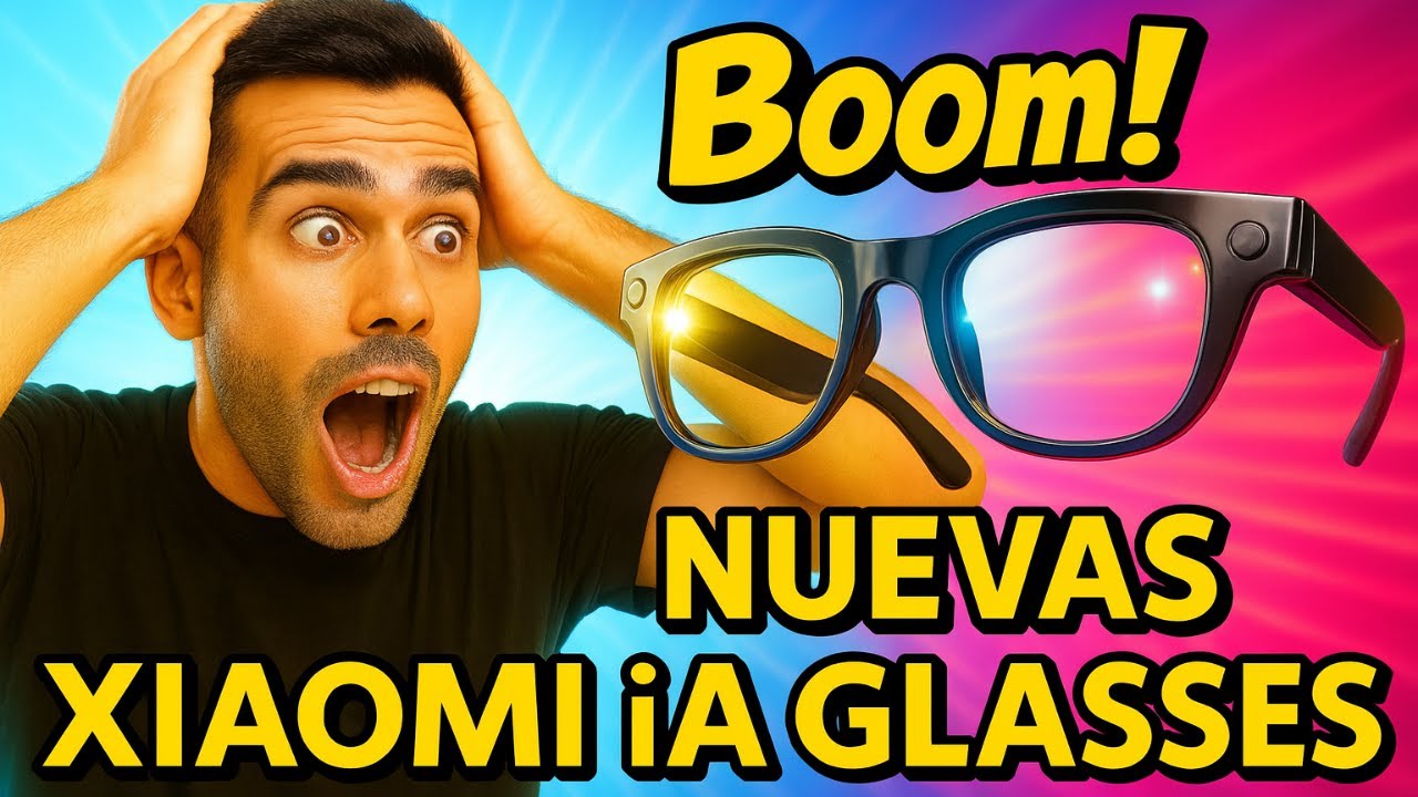 Nuevas Gafas Inteligentes Xiaomi iA Glasses: &iquest;Mejor que las RayBan Meta? 🔥👓