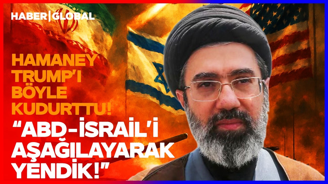 ABD'Yİ TİYE ALDI! İran Lideri M&uuml;cteba Hamaney Trump'a Karşı Zafer İlan Etti!