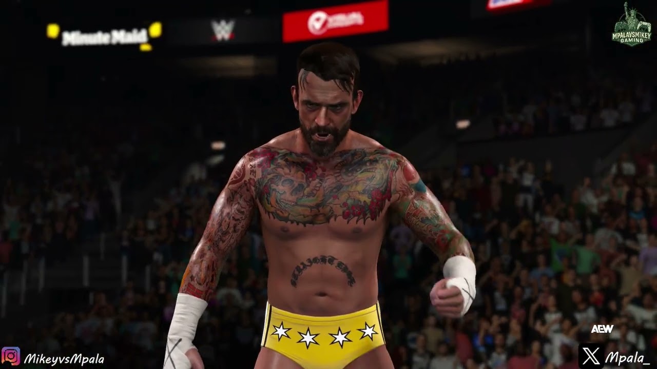 WWE 2K26 - MJF vs Cm Punk 
