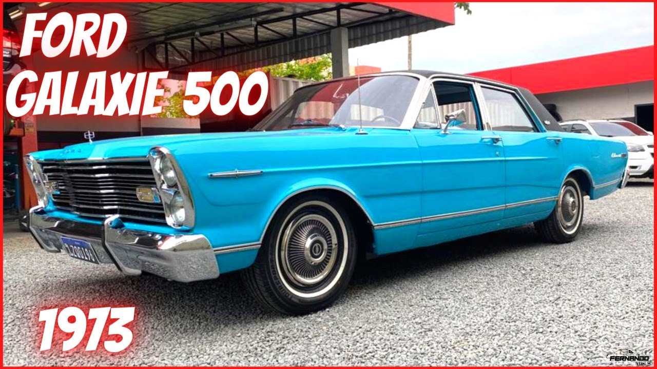 FORD GALAXIE 500 MOTOR V8 ANO 1973 