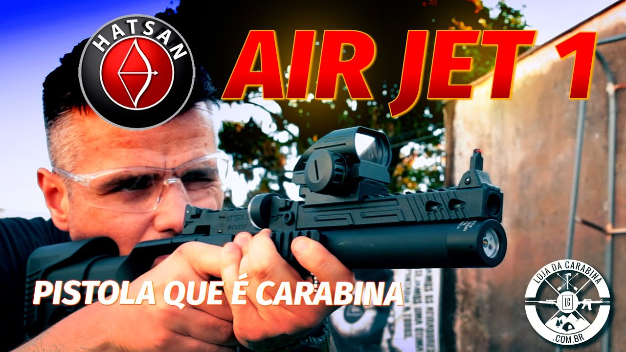 Pistola PCP Hatsan AIR JET 1 5.5mm Novidade Rossi
