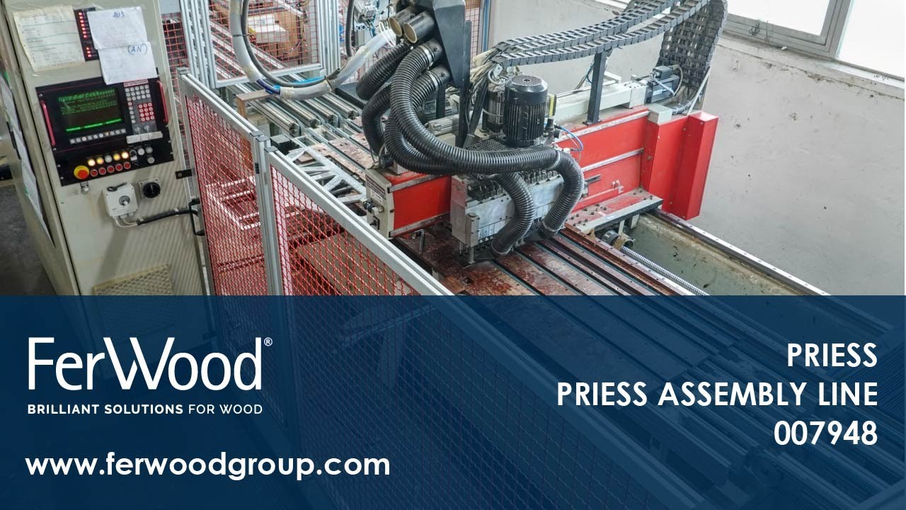 Выгрузчик во просмотреть сборочная линия - PRIESS PRIESS ASSEMBLY LINE - Ferwoodgroup - 007489