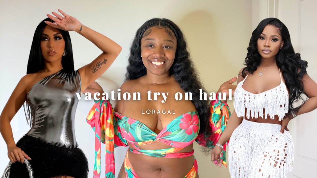 VACATION TRY ON HAUL! I SPENT $200 SO YOU DONT HAVE TO! LORAGAL TRY ON HAUL! HONEST REVIEW