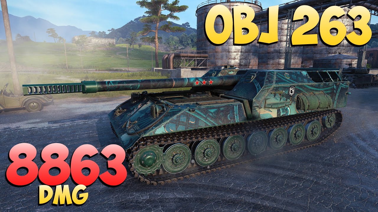 Obj 263 - 5 Kills 8.8K DMG - Serene! - World Of Tanks