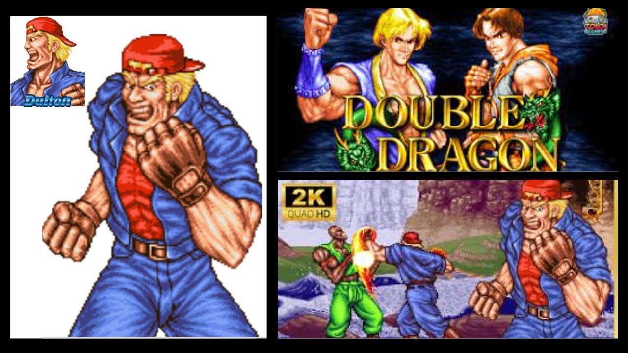 🎮 DOUBLE DRAGON  - ( NEO GEO / ARCADE / 1995 ) 💥DULTON 💥 -  GAMEPLAY COMPLETA