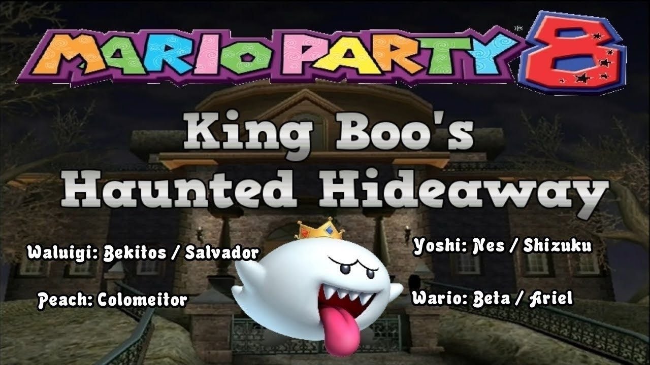 Mario party 8 King Boo's Haunted Hideaway Multiplayer