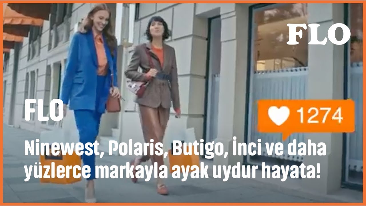 FLO - Ninewest, Polaris, Butigo, İnci ve daha yüzlerce markayla ayak uydur hayata!