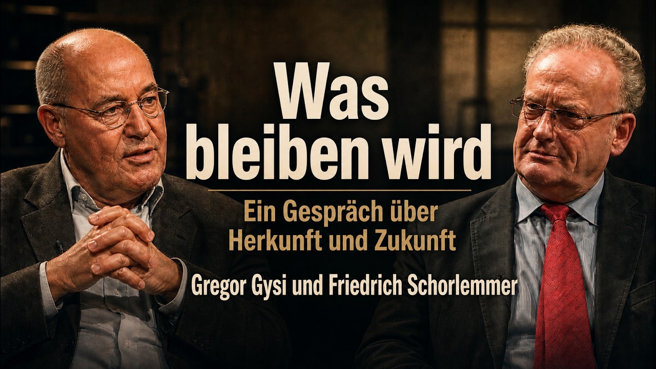 Was bleiben wird: Ein Gespr&auml;ch &uuml;ber Herkunft und Zukunft - Gregor Gysi und Friedrich Schorlemmer