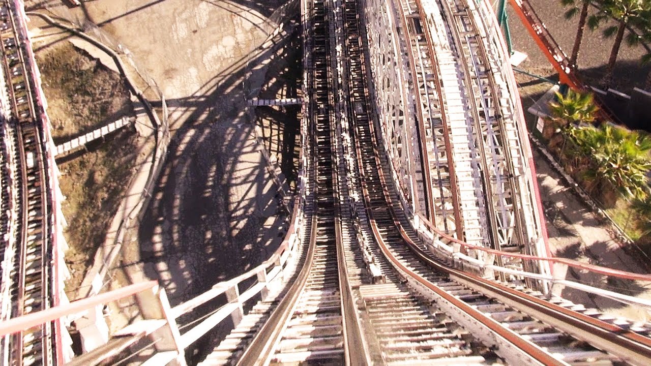 Colossus HD-POV [Closed 2014] Wooden Coaster at Six Flags Magic Mountain