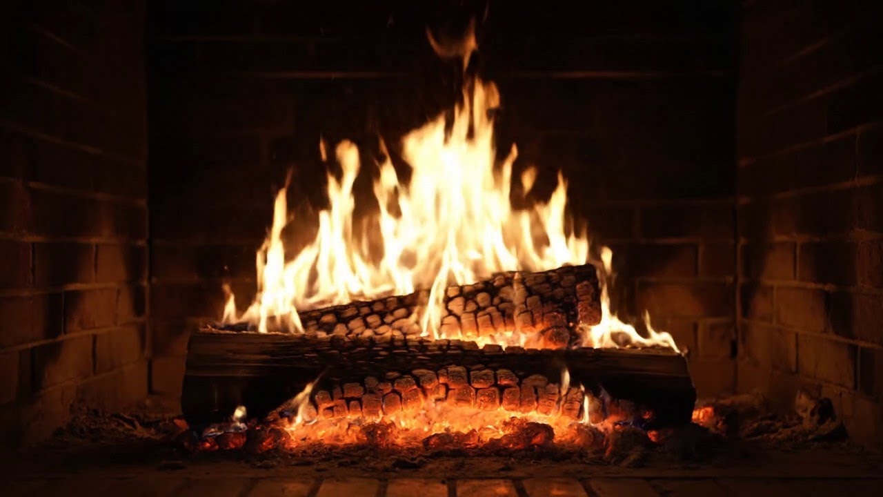 Evening Fireplace Jazz – Smooth Jazz Music & Warm Fire Sounds