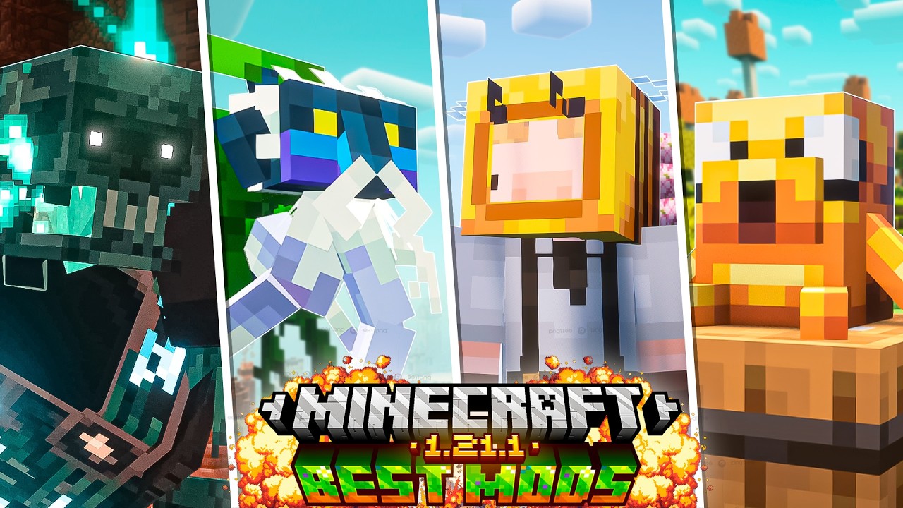 ⭐Top 10 NUEVOS MODS para MINECRAFT 1.21.1⭐
