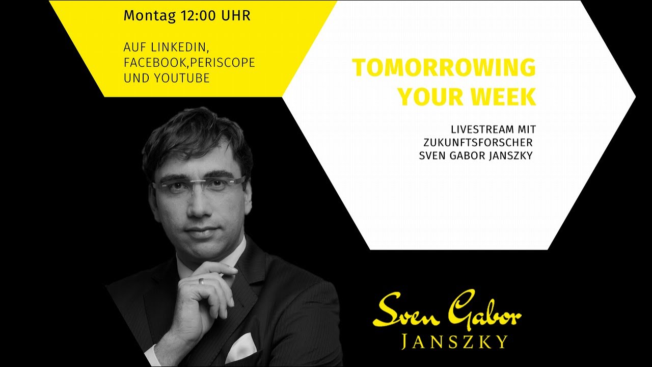Tomorrowing Your Week - &Uuml;ber KI-Entwicklungen, Zukunft der Genetik und Weltall