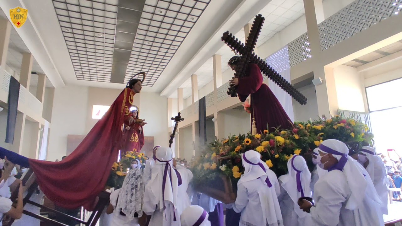 Procesión del Santo Vía Crucis, Viernes Santo 2021 - Parroquia El Calvario, Chalchuapa