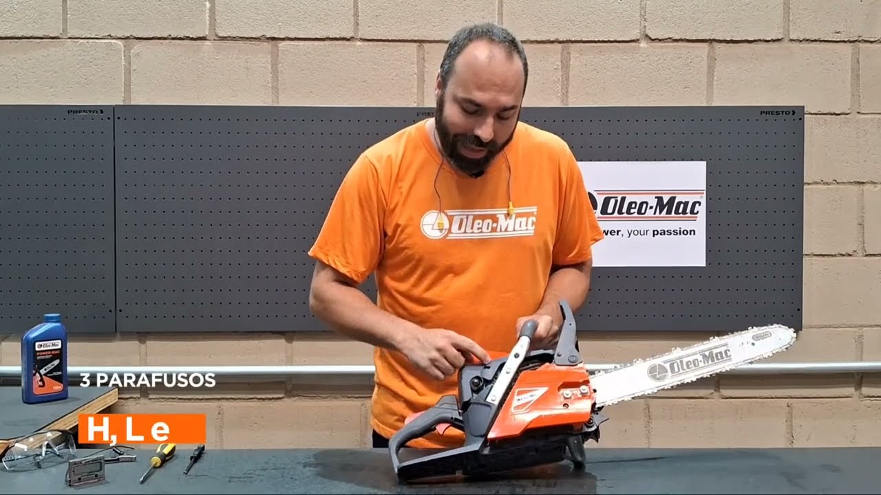 Como regular carburador de motosserra | Oleo-Mac