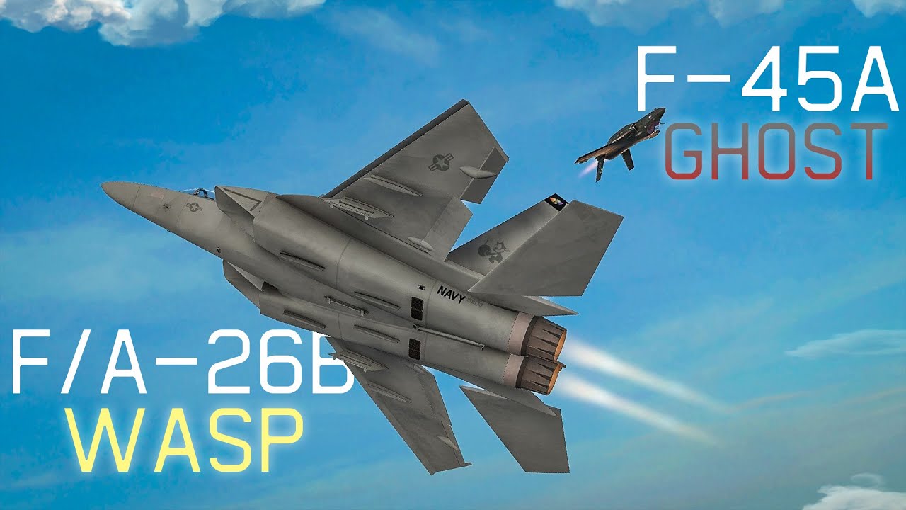Воздушный бой F/A-26B против F-45A — VTOL VR