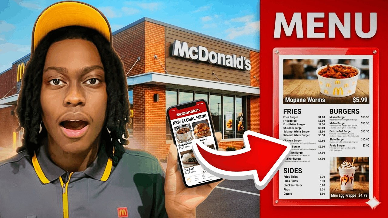 I Convinced People This Was The New McDonald's Menu