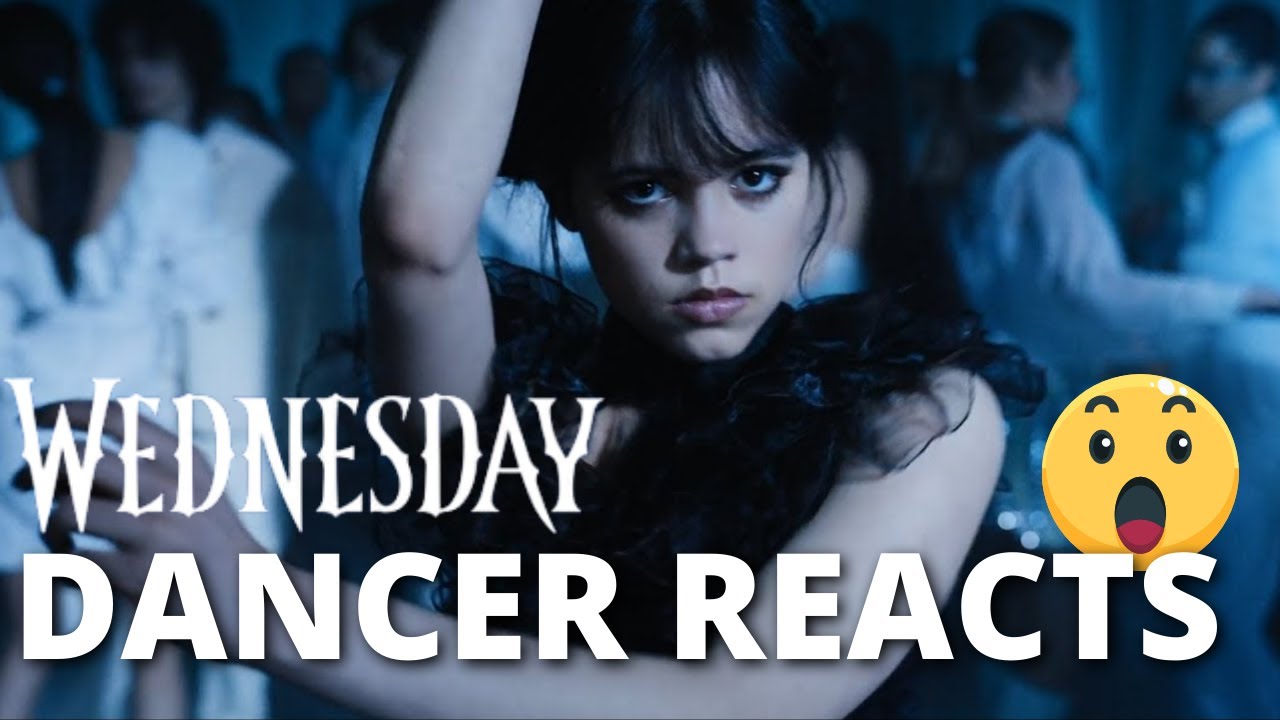 Dancer reacts to Wednesday Addams' dance from Netflix's Wednesday