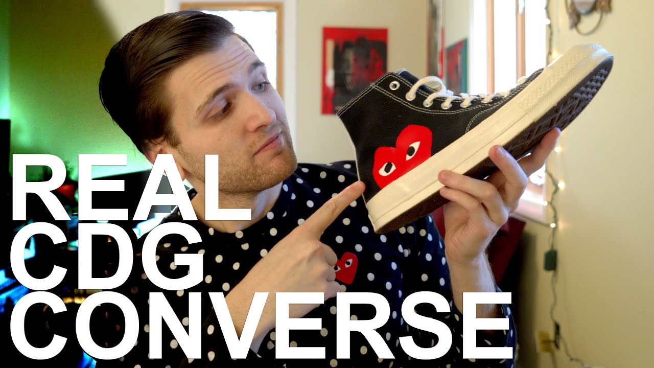 МОИ КЕДЫ CDG PLAY CONVERSE НАСТОЯЩИЕ?