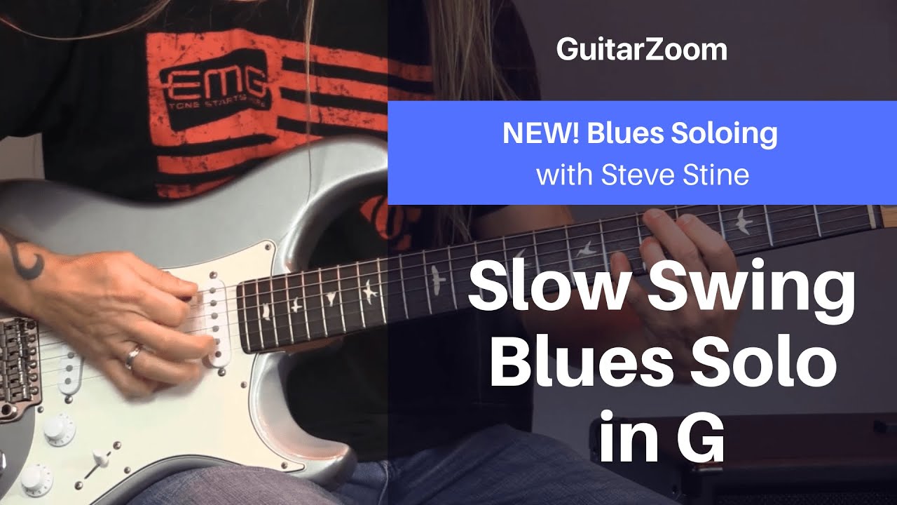 Slow Swing Blues Solo in G | Blues Soloing Workshop