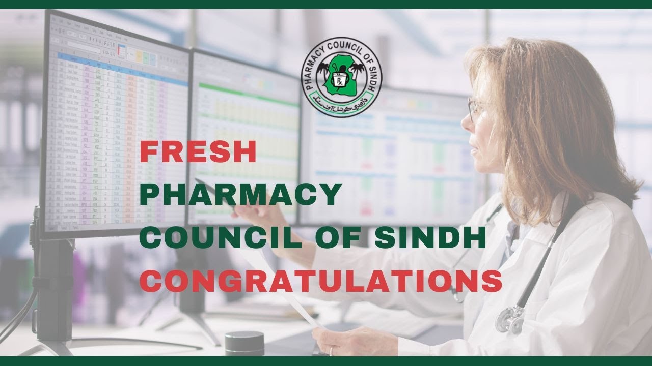 Registration Certificates 2025 | Part-81 | Fresh Pharmacists | Pharmacy Council of Sindh