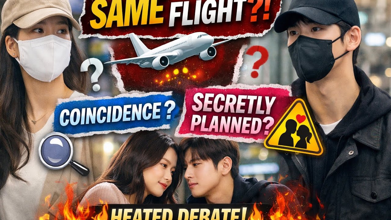 SAME FLIGHT?! Moon Ga Young & Cha Eun Woo Spark Heated Debate ✈️👀