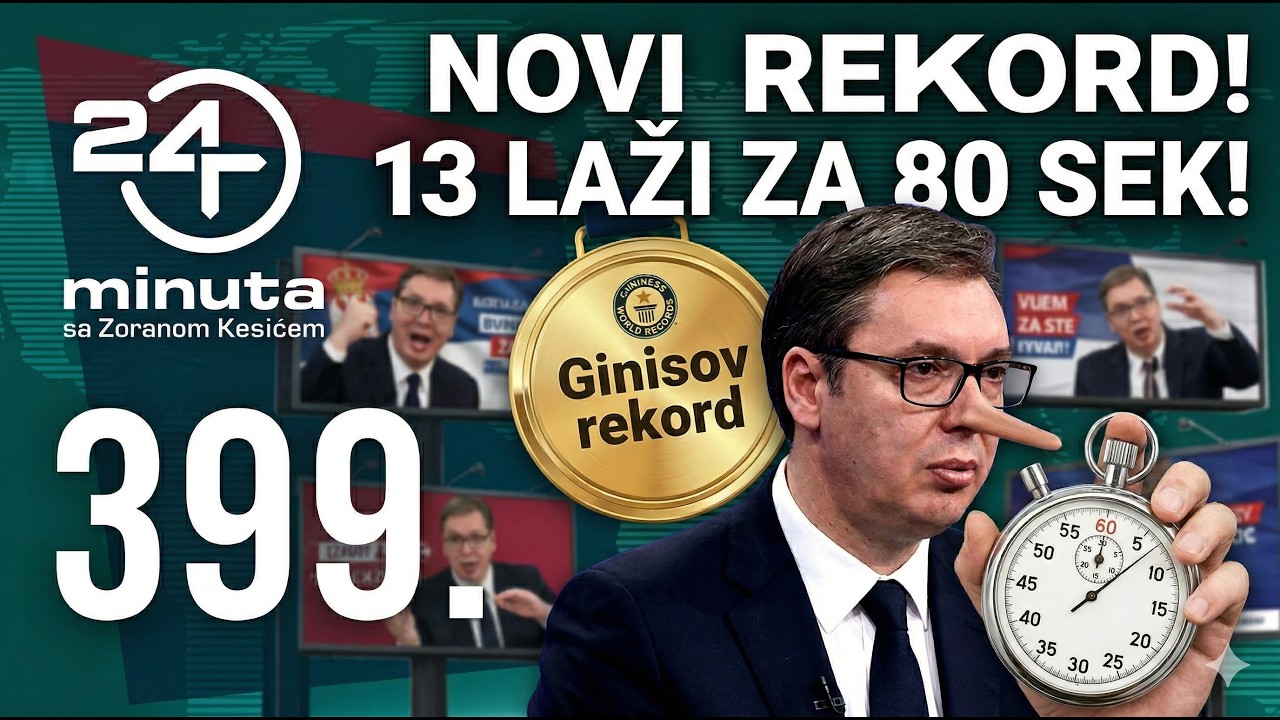 SNS u Areni. Vi&scaron;eminutne ovulacije za kralja ničega | ep399deo02