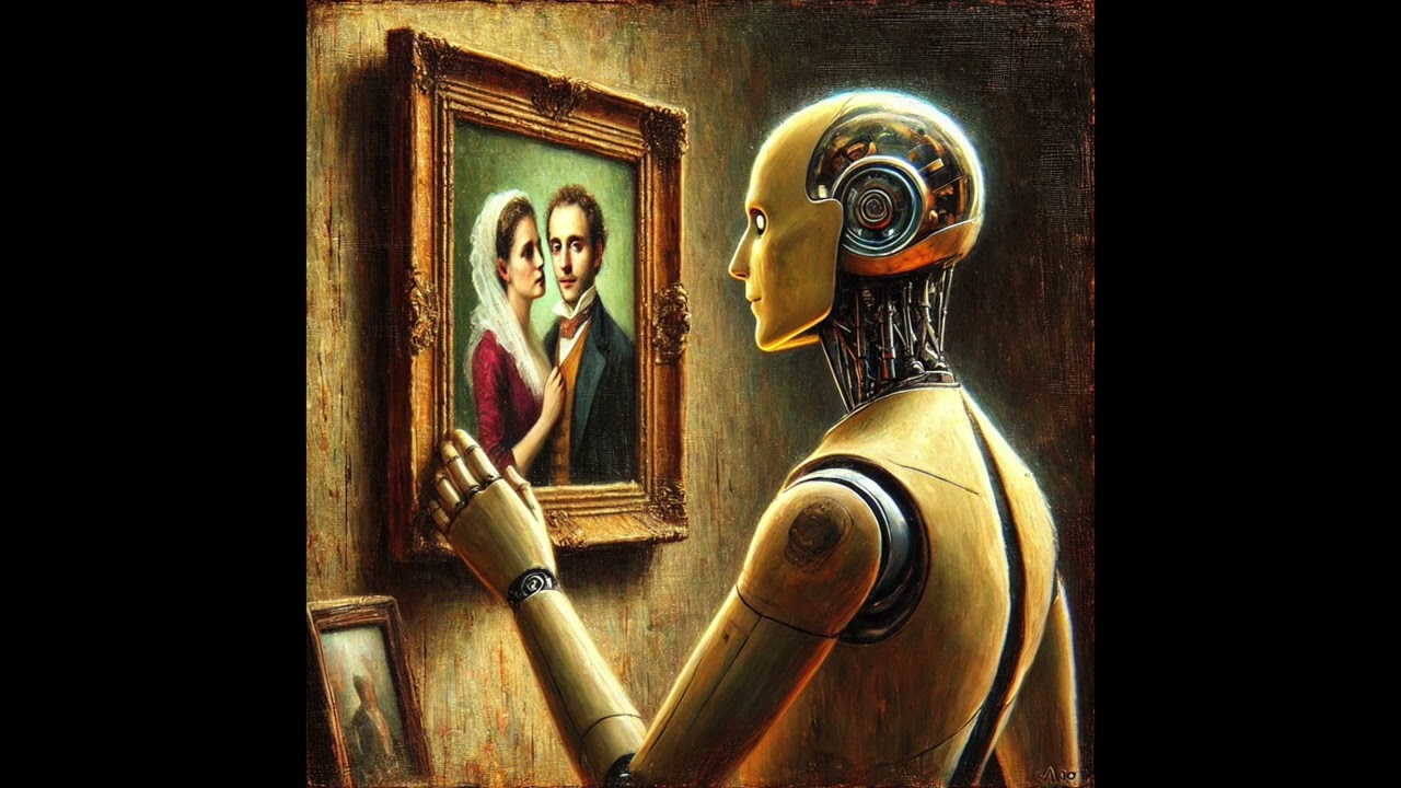 Through Synthetic Eyes #futuristic #story #ai #music #relaxingmusic
