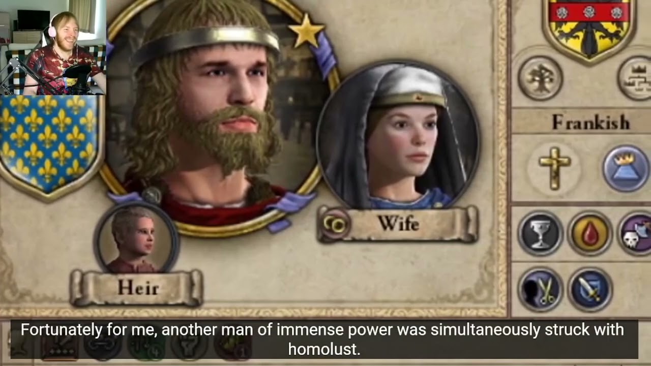 Crusader Kings II Review by SsethTzeentach | Strawberin0 Reacts