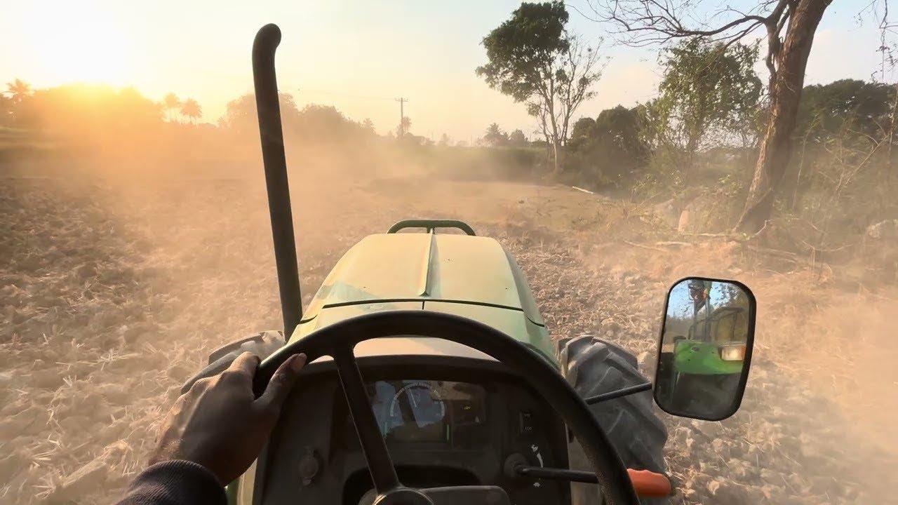 John Deere 5405 rotavator 48 blade
