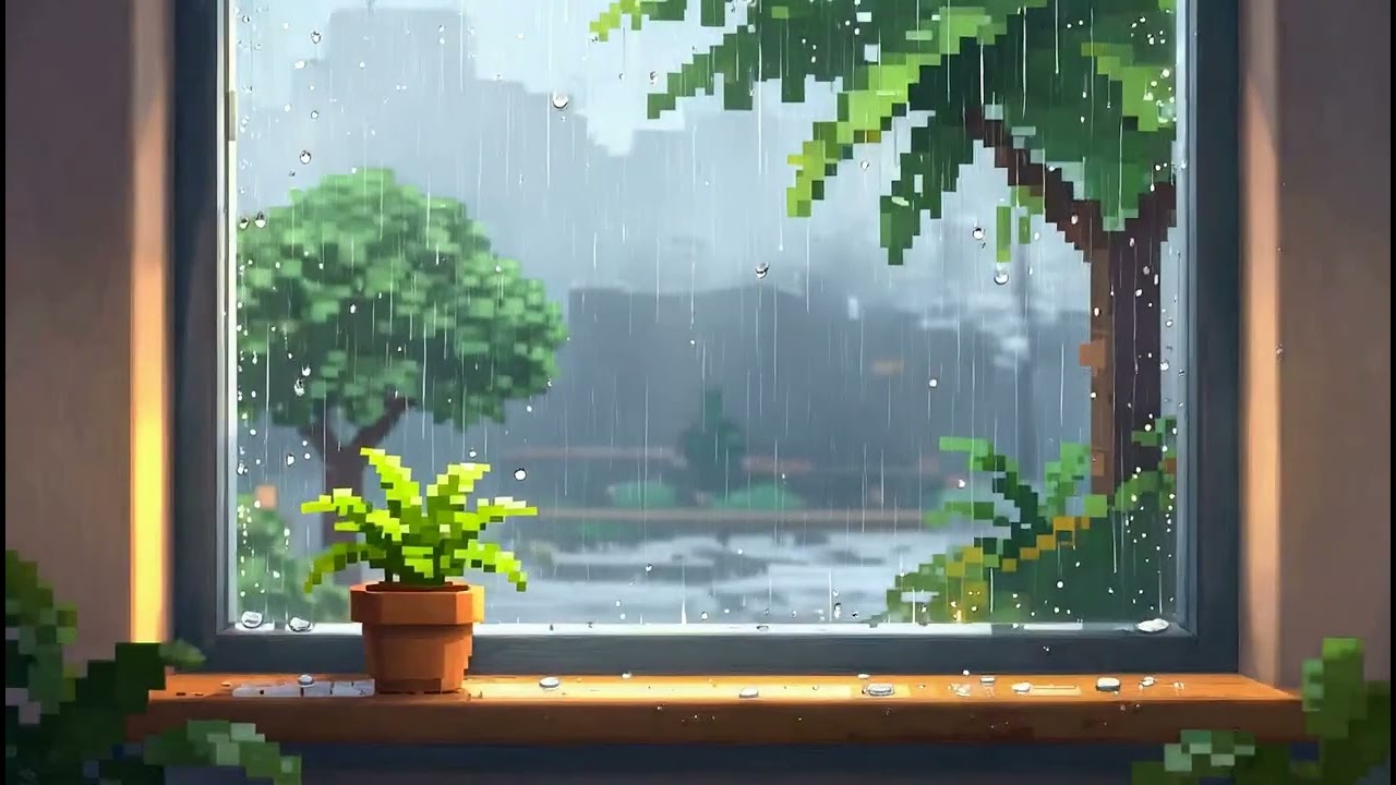 a warm hug for almost an hour 🌧️ relaxing lofi mix (you're not alone)