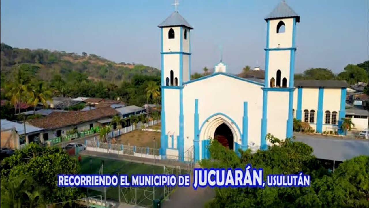 Municipio de Jucuarán en Usulutan, El SALVADOR, Recorrido de calles.