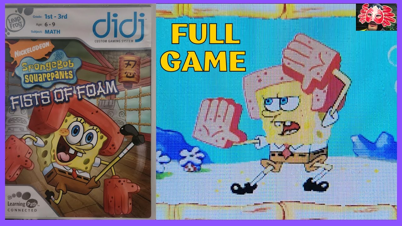 LeapFrog Didj - Spongebob Squarepants: Fists of Foam FULL GAME