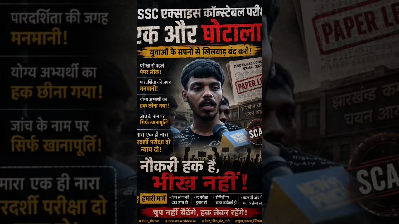 another scam #shorts #jssc #excise #constable #youtubeshorts #explore #ranchi #jharkhand #reels