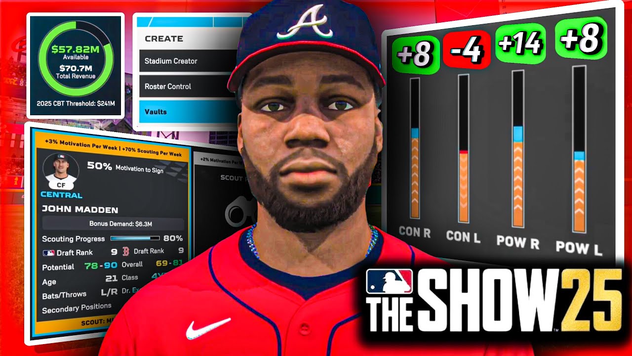 How to have a FUN Franchise Experience on MLB the Show 25 | Rosters, Sliders, & More!