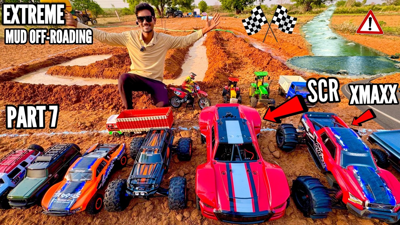 I Build World’s Longest RC Mud Track With Obstacles - Chatpat toy TV