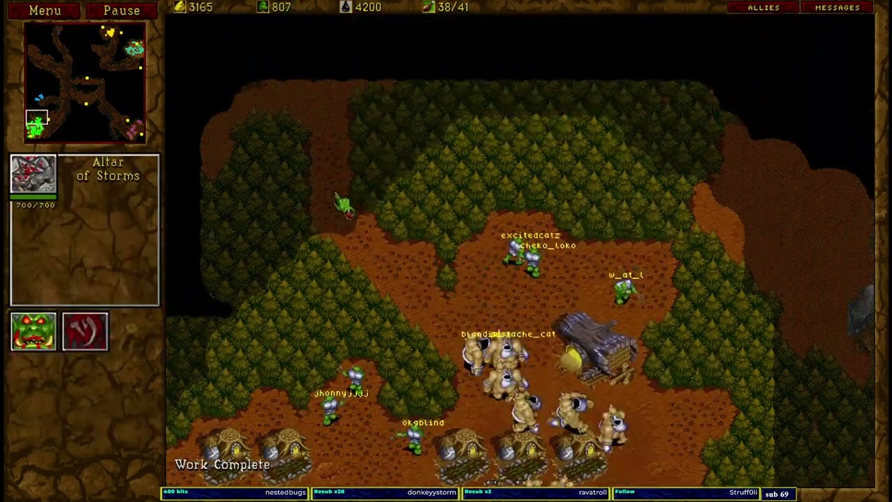 Warcraft 2 Tarantula 3v3