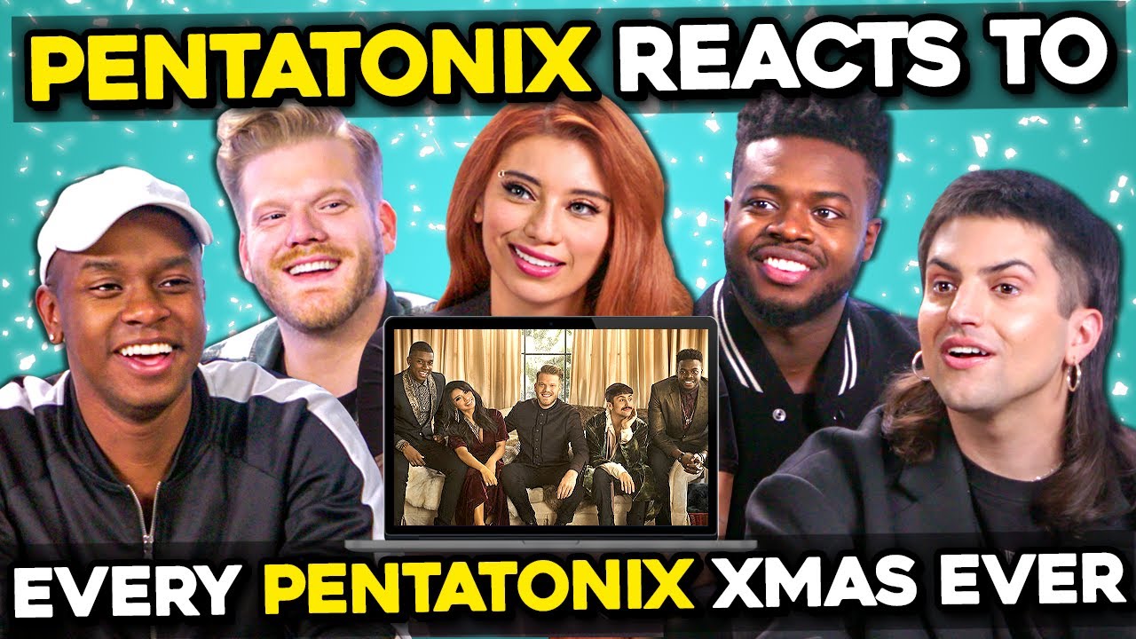 Pentatonix Reacts To Pentatonix Christmas Songs Through The Years