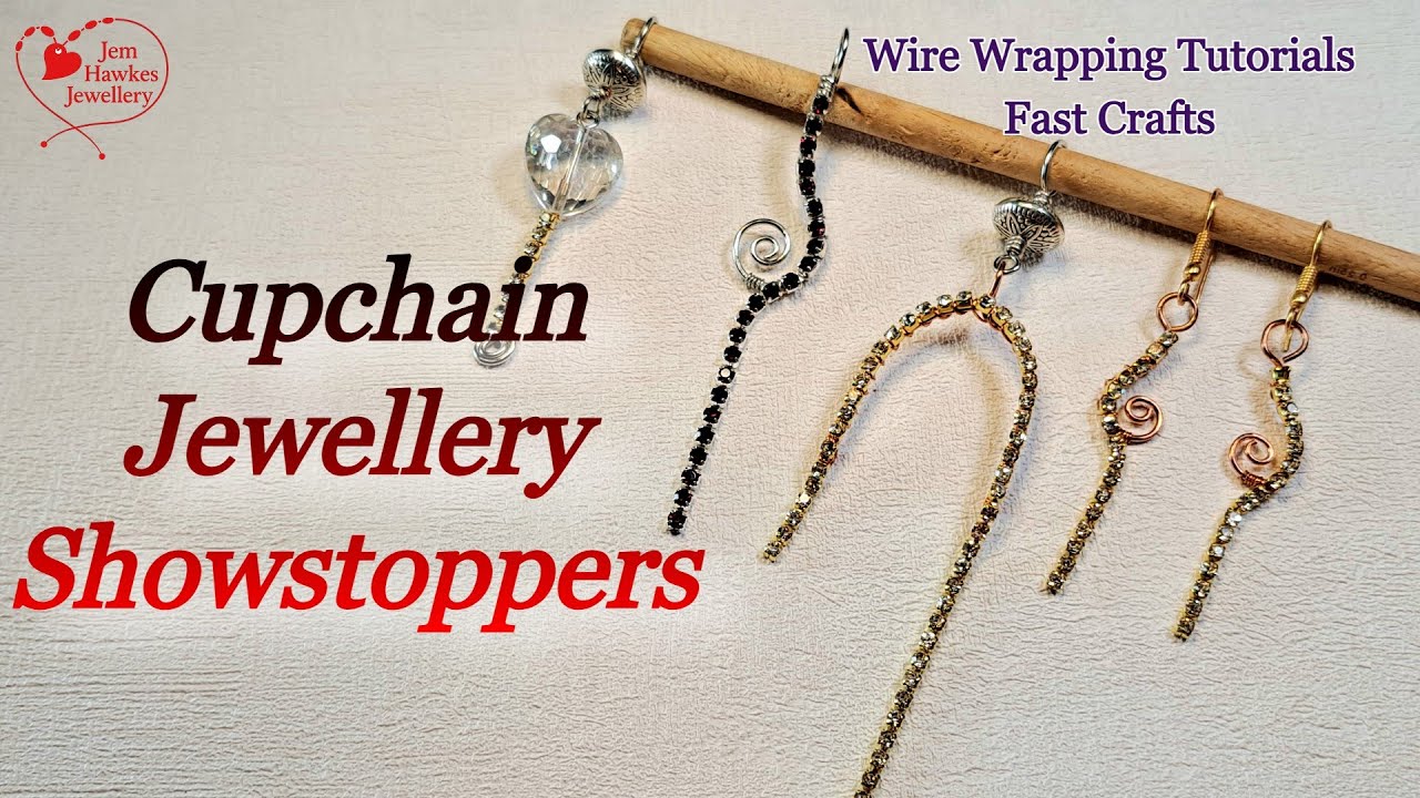 Crystal Cupchain Wire Wrapping
